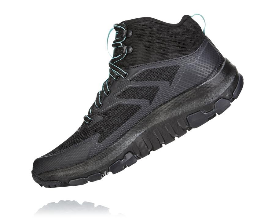 Hoka One One Yürüyüş Botları Kadın Siyah - Toa Gore-Tex - TY7218095